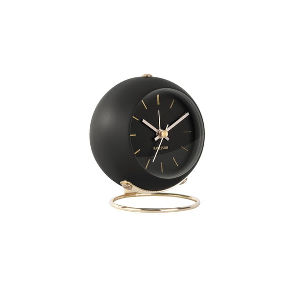 Ceas deșteptător ø 9,5 cm Globe – Karlsson-image-4