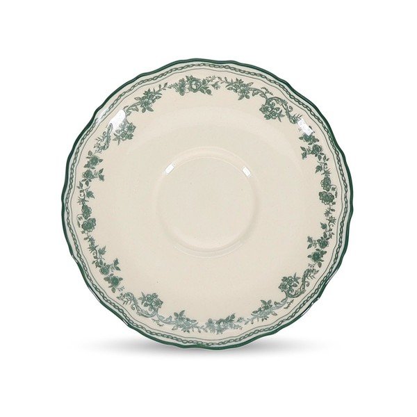 Farfurioară verde/fildeș ø 15,5 cm Cyril – S|P Collection