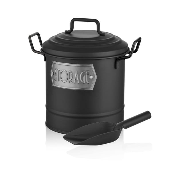 Recipient pentru alimente vrac și lopățică din oțel – Hermia