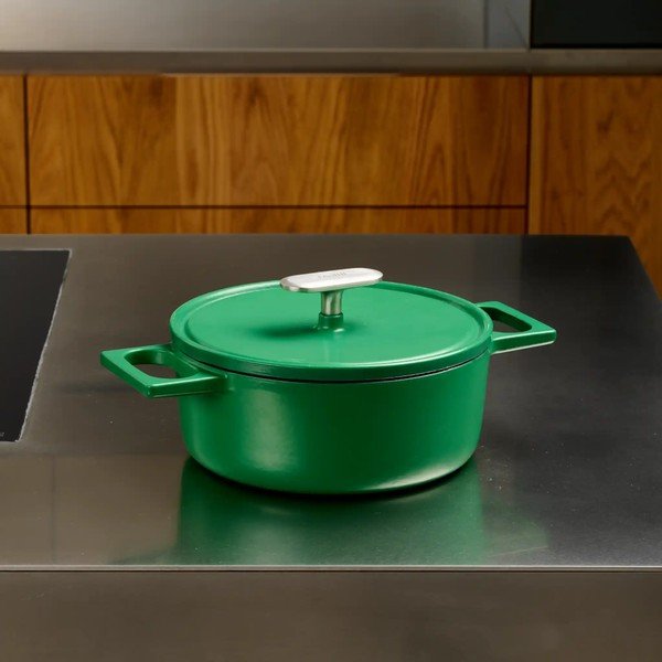 Cratiță cu capac din fontă 2 l adecvată pentru plita cu inducție Mattia 3.0 – FABINI-image-1