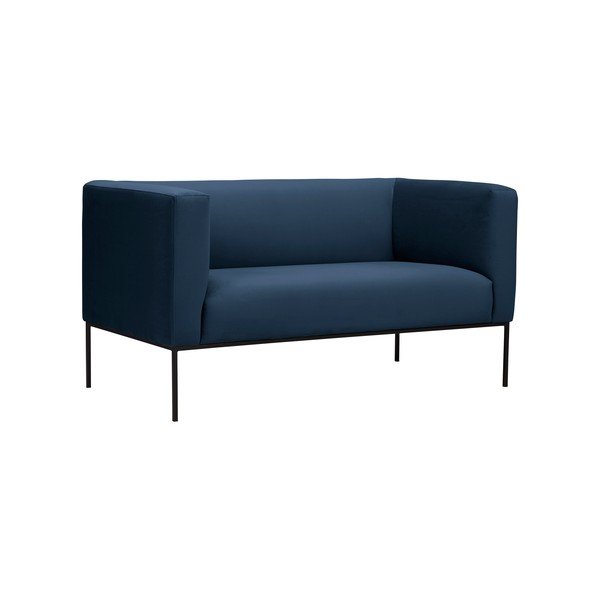 Canapea cu două locuri Windsor & Co Sofas Neptune, albastru închis-image-1