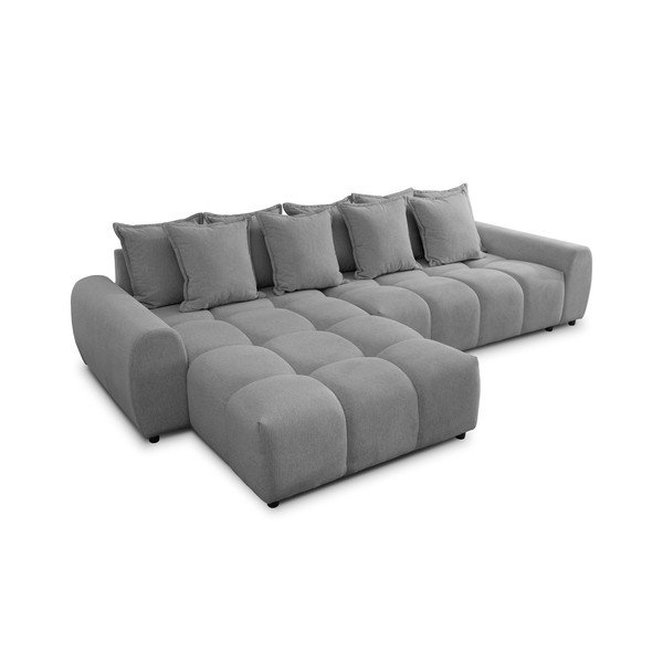 Colțar gri (cu colț pe partea stângă/cu șezlong) Albane  – Ropez-image-2