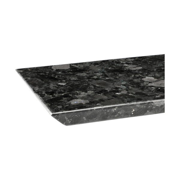 Platou servire din granit RGE Black Crystal, 20 x 35 cm, negru-image-2