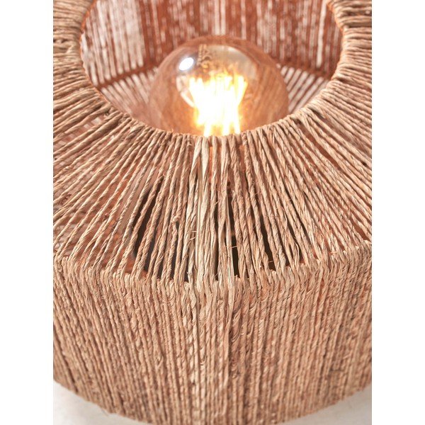 Veioză în culoare naturală cu abajur din iută (înălțime 37 cm) Iguazu – Good&Mojo-image-4