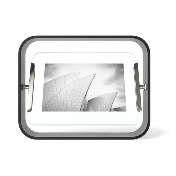 Ramă foto neagră de masă  din lemn 19x24 cm Bellwood – Umbra-image-3