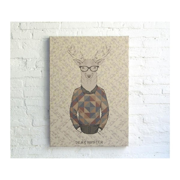 Tablou Really Nice Things Dear Hipster, 70 x 50 cm