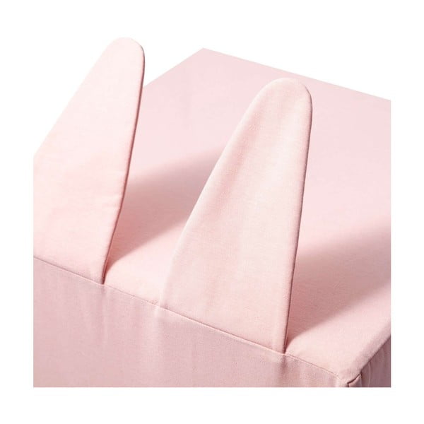 Puf de copii roz Rainbow Rabbit - Yellow Tipi-image-2