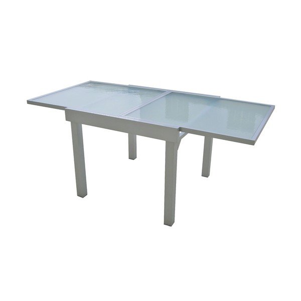 Masă  de grădină cu blat din sticlă 90x90 cm Lola – Garden Pleasure-image-2