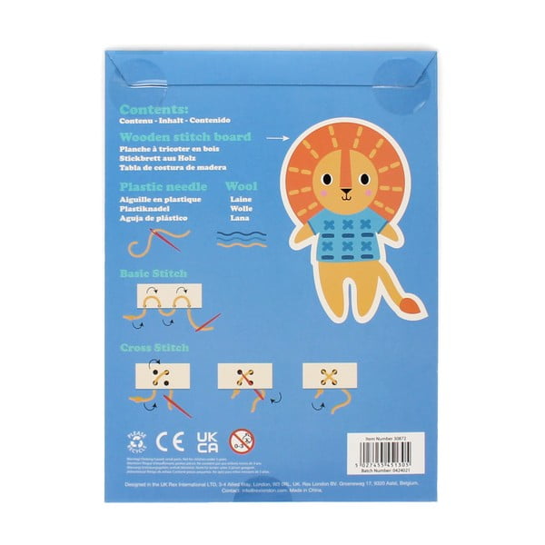 Set de brodat Lion – Rex London-image-3