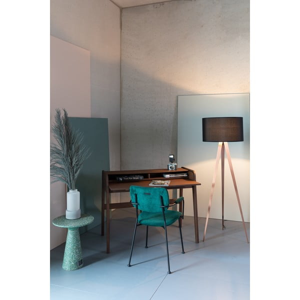 Birou cu blat rabatabil Zuiver Barbier, maro-image-1