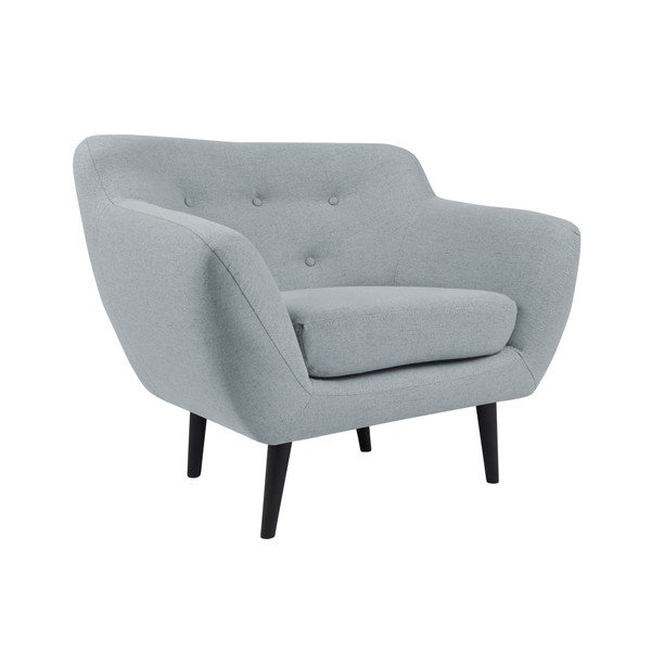 Fotoliu cu picioare maro Mazzini Sofas Piemont, albastru deschis-image-3