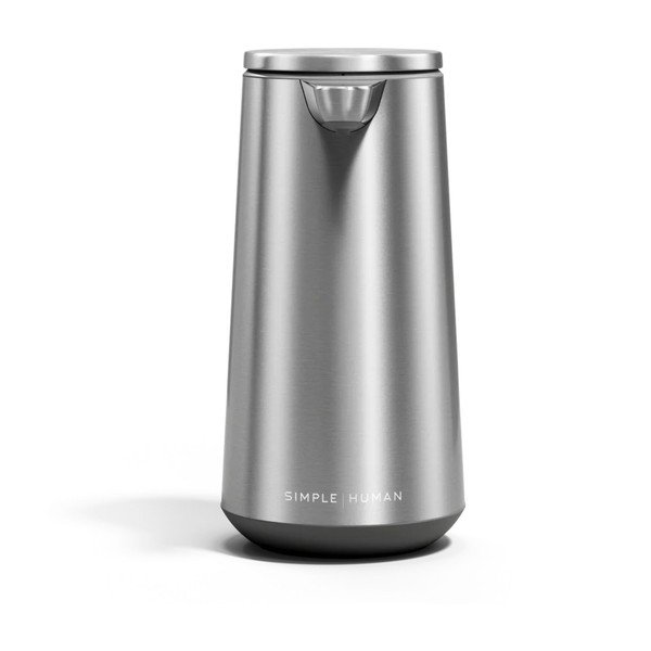 Dozator de săpun lichid argintiu mat automat din oțel inoxidabil 296 ml – simplehuman-image-3