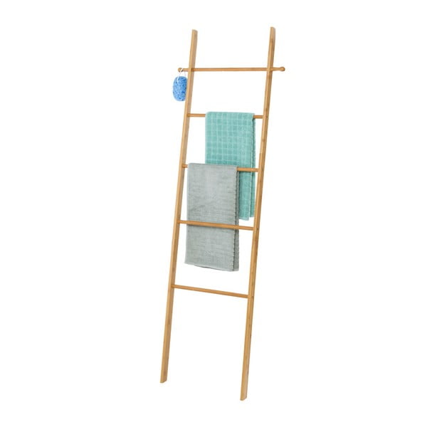 Scară din bambus pentru prosoape Wenko Bamboo-image-2