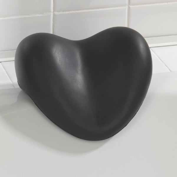 Suport pentru cadă Wenko Bath Pillow Black, 25 x 11 cm, negru-image-1