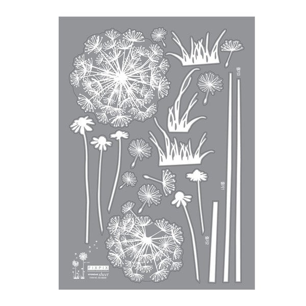 Set autocolante Ambiance Dandelion Flower Stickers-image-2