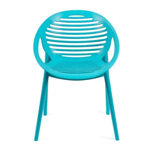Scaun de grădină turcoaz din plastic Joanna – Bonami Selection-image-1