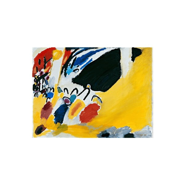 Tablou reproducere Vasili Kandinski, Impresie, 60 x 45 cm 
