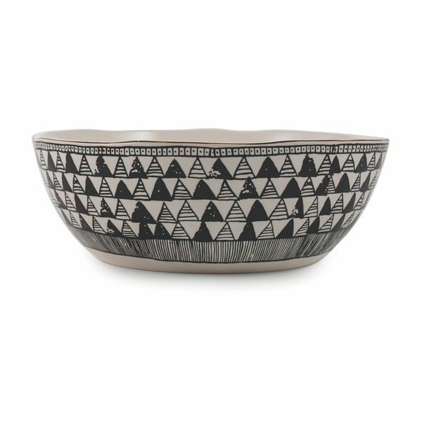 Bol din ceramică Villa d'Este Masai, ø 28 cm, negru