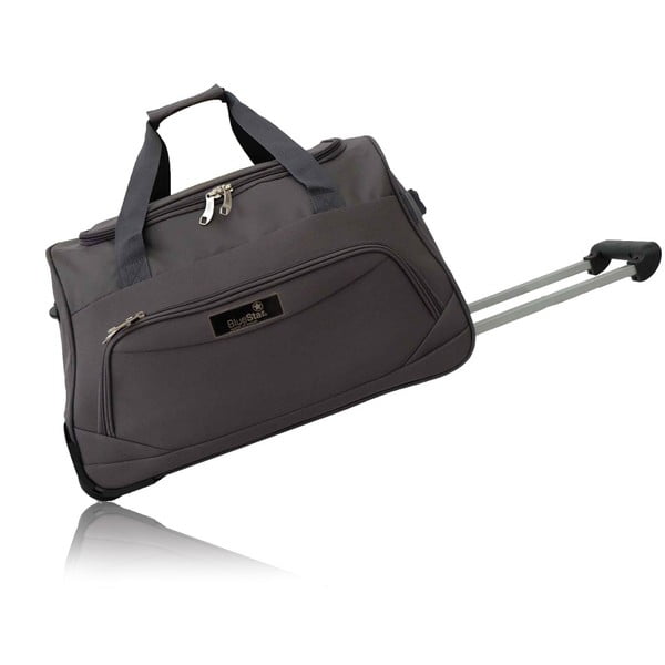 Geantă de voiaj cu roți Blue Star Genes, 45 l, gri-image-1