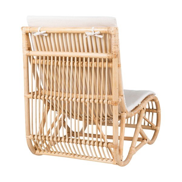 Fotoliu din ratan House Nordic Valencia, alb-image-3