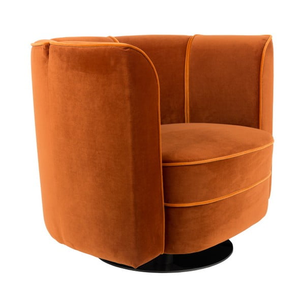 Fotoliu Dutchbone Flower, portocaliu-image-3