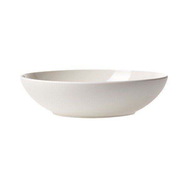Bol servire din porțelan Villeroy & Boch Uni ⌀ 26 cm, alb-image-2
