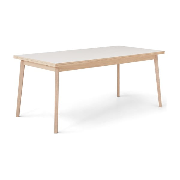 Masă dining extensibilă cu blat alb Hammel Single 180 x 90 cm-image-2