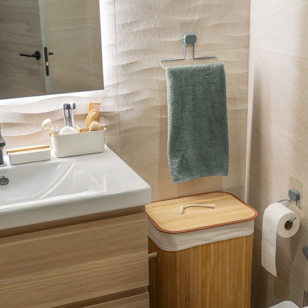 Suport pentru prosoape autoadeziv din metal Grena – Compactor-image-1