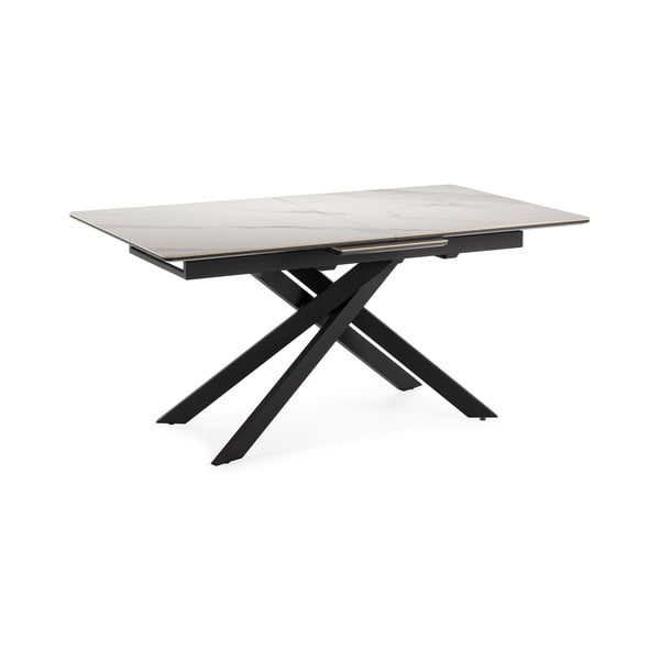 Masă de dining extensibilă cu blat ceramic cu blat suplimentar 89,5x160 cm Belma – Marckeric-image-3