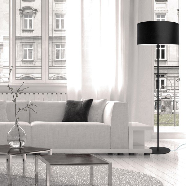 Lampadar Sotto Luce MIKA Xl 1F, negru-image-2