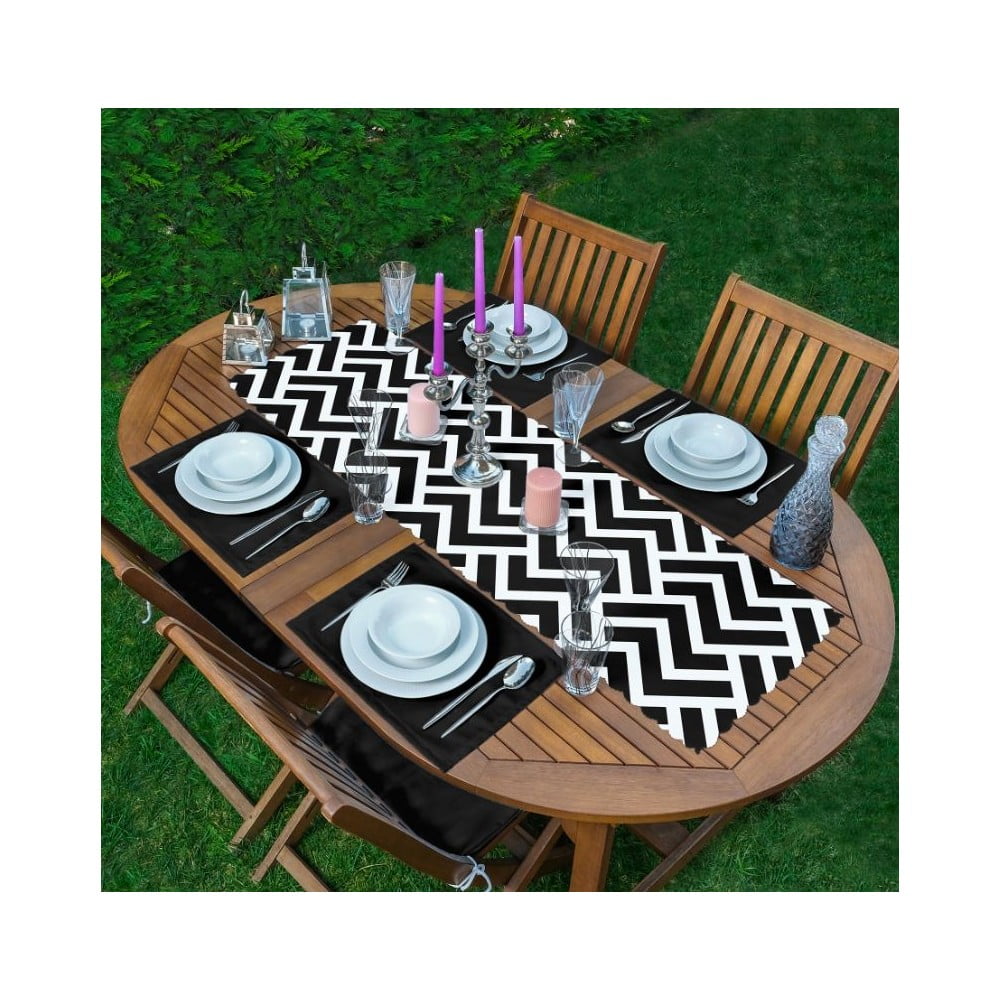 Seturi napron și suporturi pentru farfurie 5 buc. – Mila Home