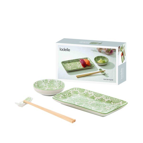 Set pentru sushi 4 buc. din gresie Nara – Ladelle-image-4