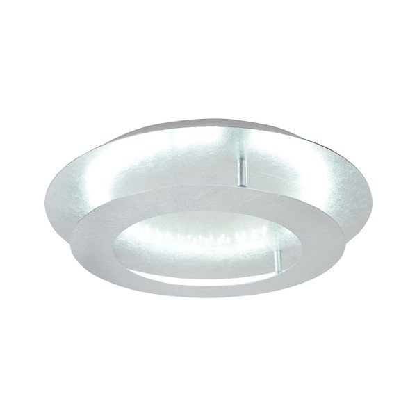 Plafonieră argintie LED cu abajur din metal 50x50 cm Merle – Candellux Lighting
