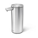 Dozator de săpun lichid argintiu mat automat din oțel 266 ml – simplehuman