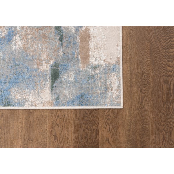 Covor tip traversă albastru deschis 80x300 cm Sensi Zashi – FD-image-4