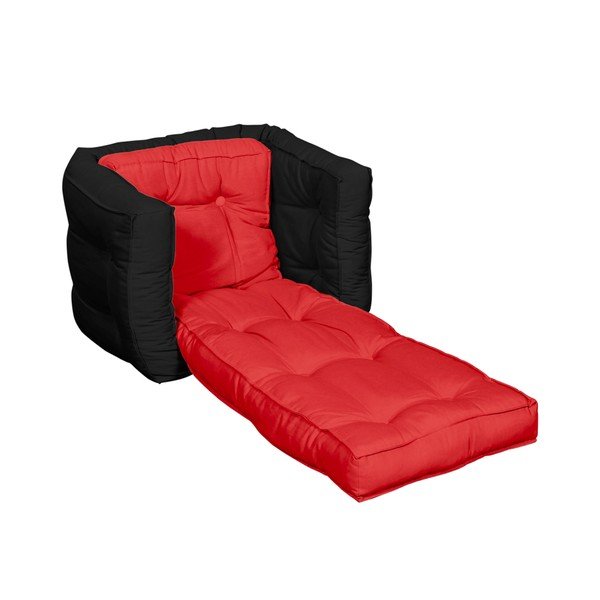 Fotoliu pentru copii Karup Baby Dice Red/Black-image-2