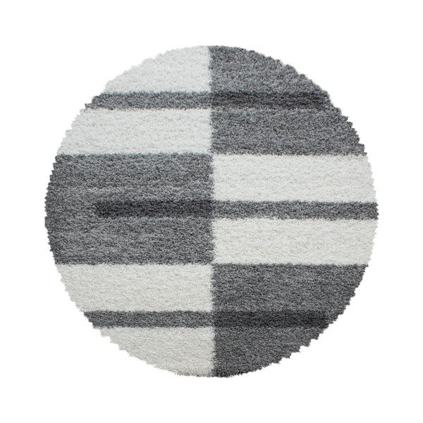 Covor gri rotund ø 120 cm Gala – Ayyildiz Carpets
