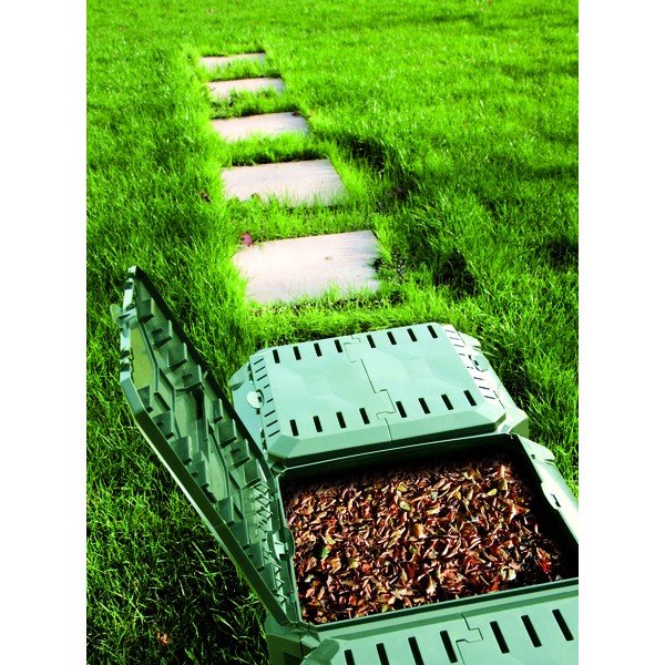 Coș pentru compost negru 3 buc. 400 l Compogreen – Prosperplast-image-1