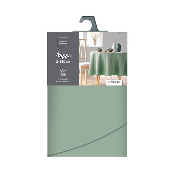 Față de masă ø 180 cm Essentiel – douceur d'intérieur-image-1