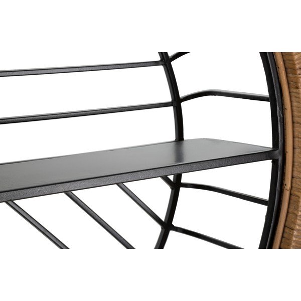 Raft din metal negru Cebu - Mauro Ferretti-image-4