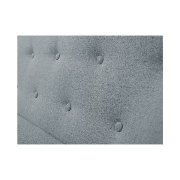 Canapea cu 2 locuri și picioare maro Mazzini Sofas Piemont, albastru deschis-image-4