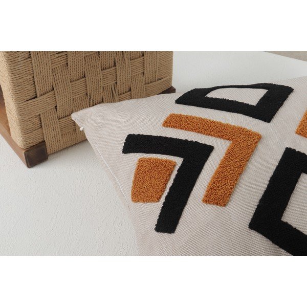 Față de pernă din in 43x43 cm Polen – Mioli Decor-image-4