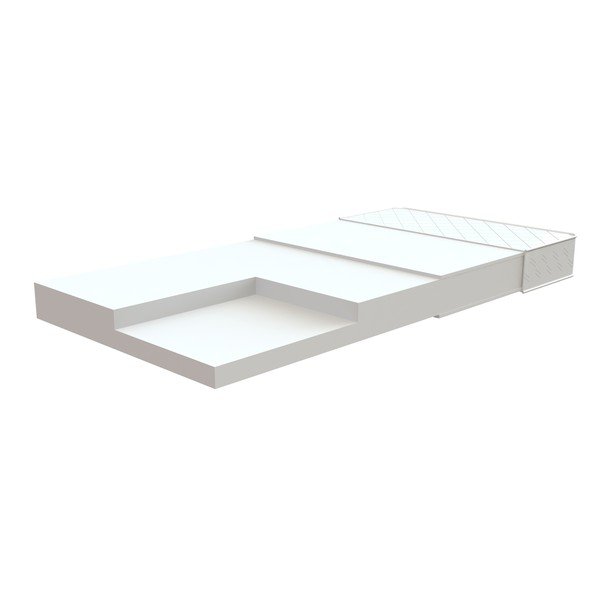 Saltea de spumă pentru copii Vipack Soft, 90 x 200 cm-image-1