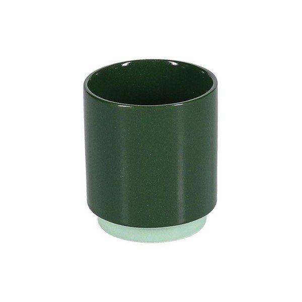 Ceașcă verde-închis din gresie ceramică 270 ml Duo – ONA