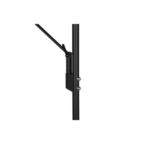 Lampadar negru mat LED cu intensitate reglabilă (înălțime 180 cm) Brantford – Trio-image-3
