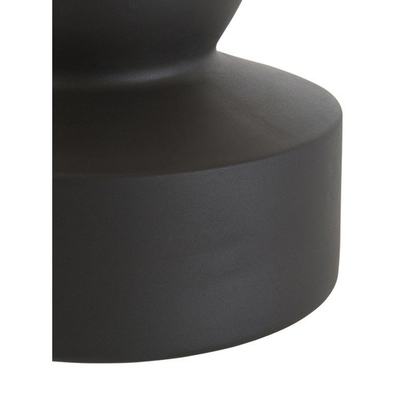 Veioză din ceramică Westwing Collection Georgina, înălțime 52 cm, negru-bej-image-3