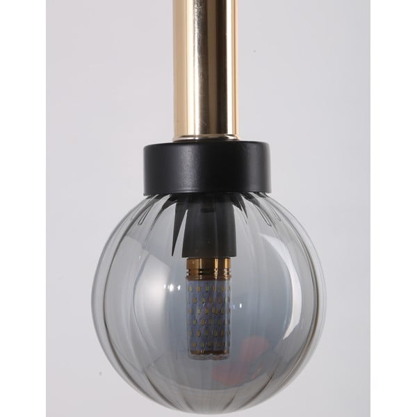 Lustră cu abajur din sticlă ø 15 cm Cota – Squid Lighting-image-4