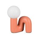 Veioză portocalie din ceramică (înălțime 21,5 cm) Quinn – Reality