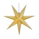 Decorațiune luminoasă aurie ø 45 cm  cu model de Crăciun Glitter – Markslöjd