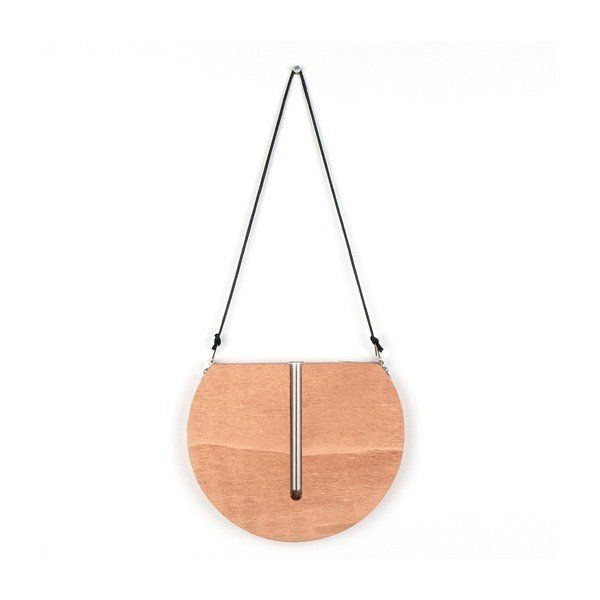 Vază de perete din lemn de culoare deschisă Kate Louise Light Flowerpot II.-image-2